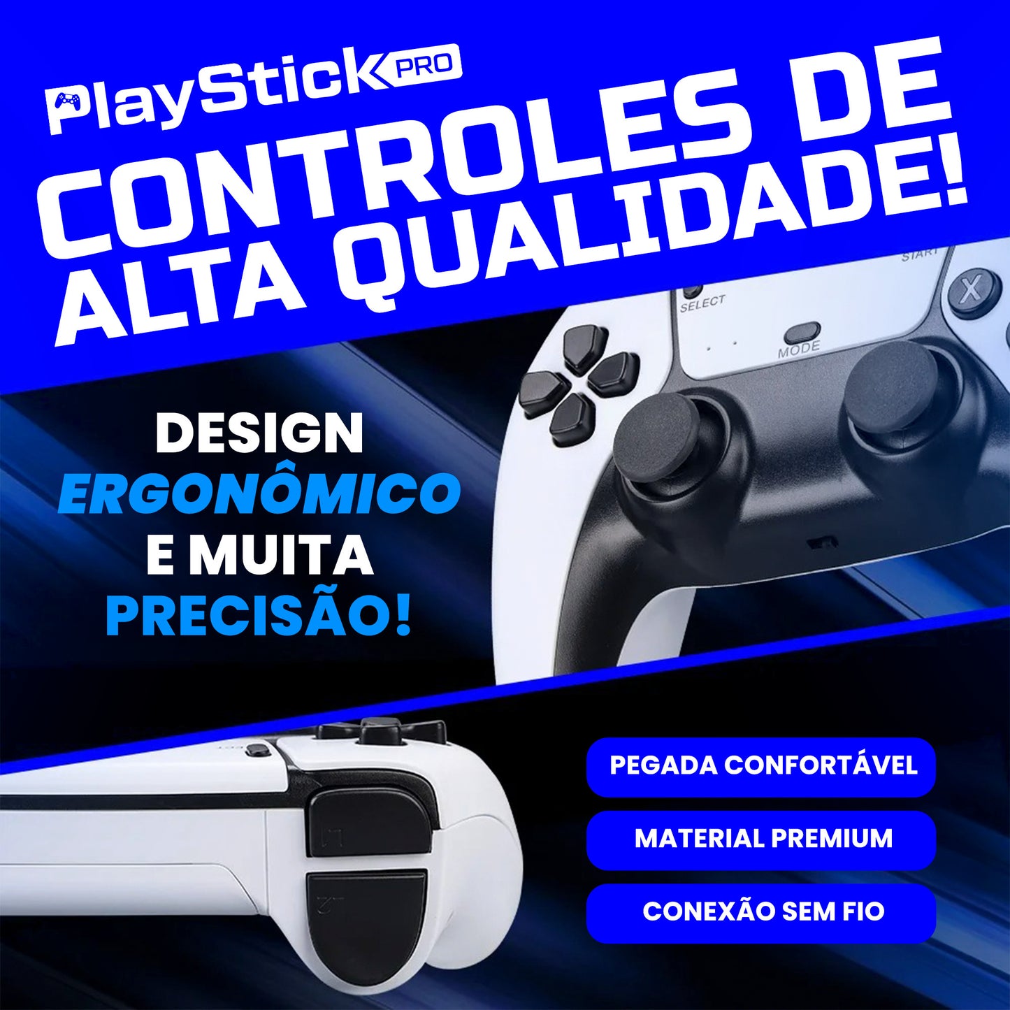 PlayStick Pro + Game Portátil Grátis
